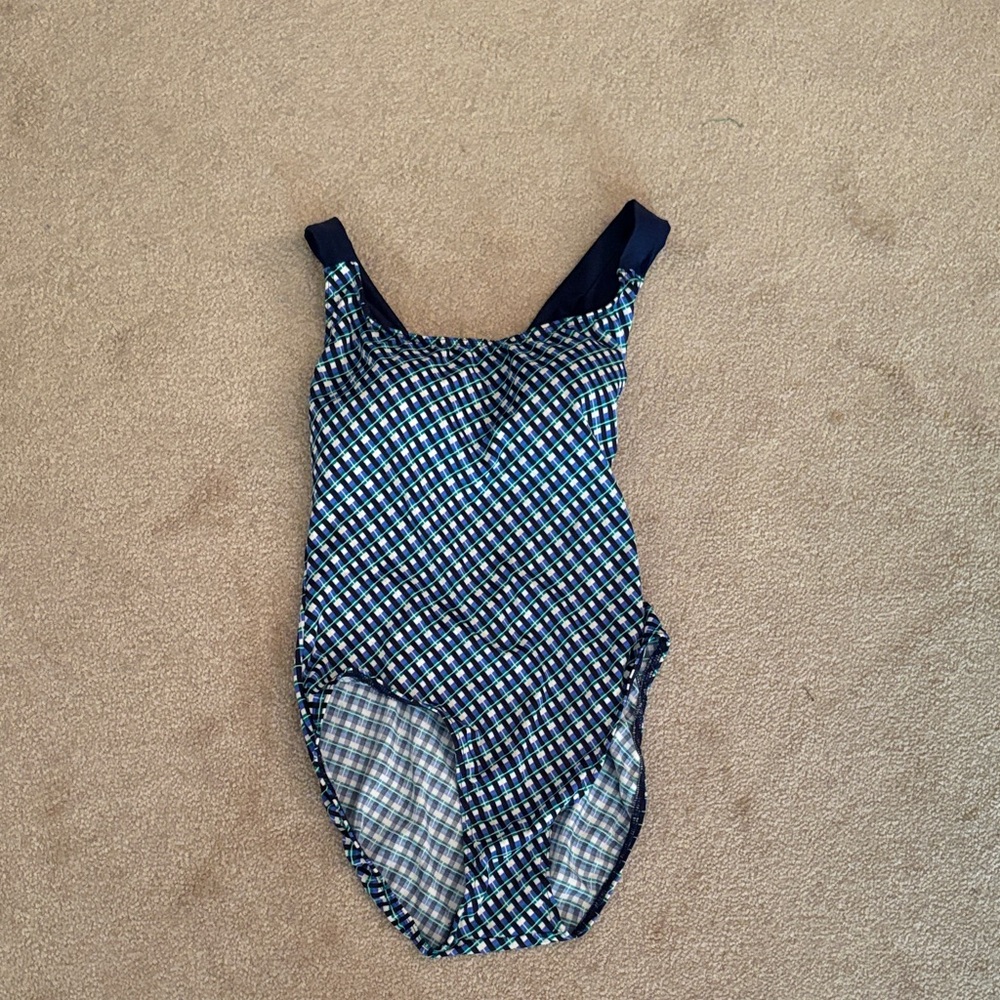 Body Ltd Checkered One-Piece Swimsuit Size 10